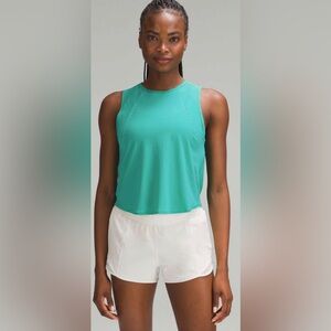 NEW SEALED - LULULEMON - WOMENS SCULPT CROPPED TANK - SIZE 6 - GREEN